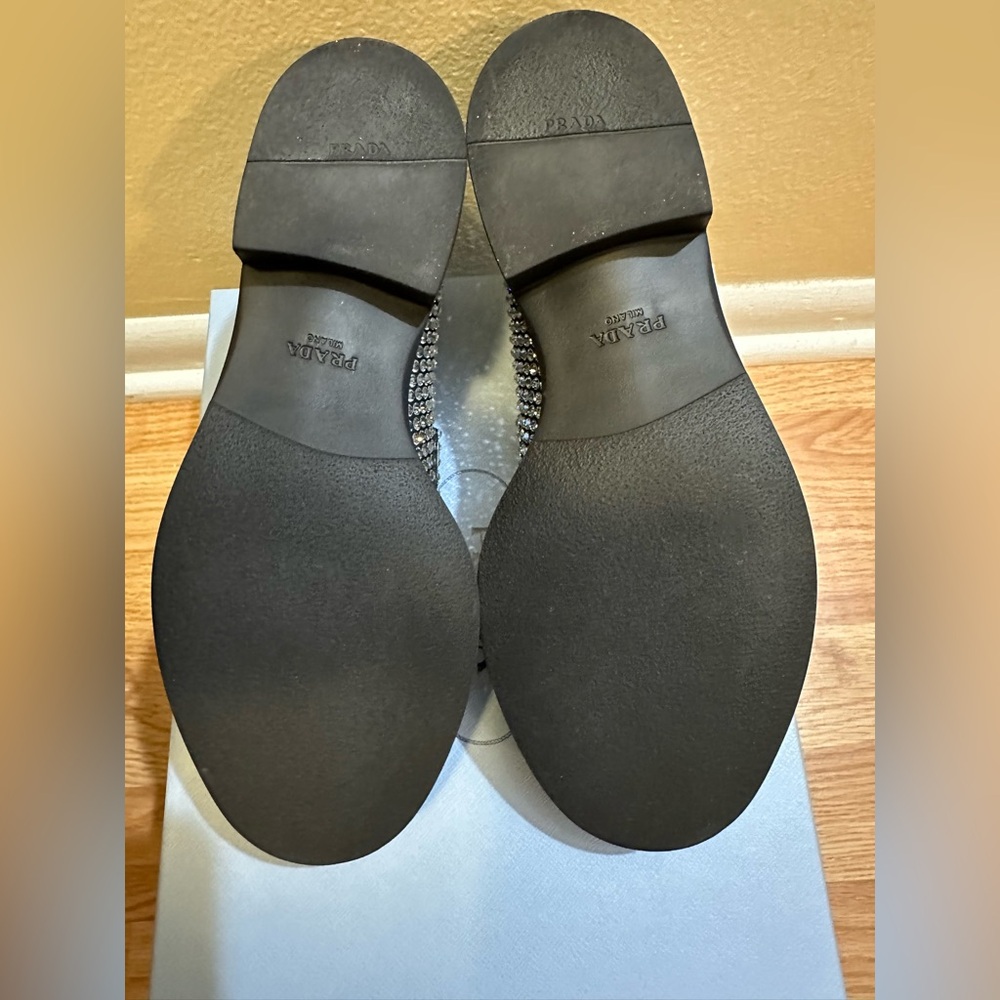 PRADA Crystal Loafers (Women’s) - Size 10 - Pre-owned - Pristine Condition - Picture 11 of 11